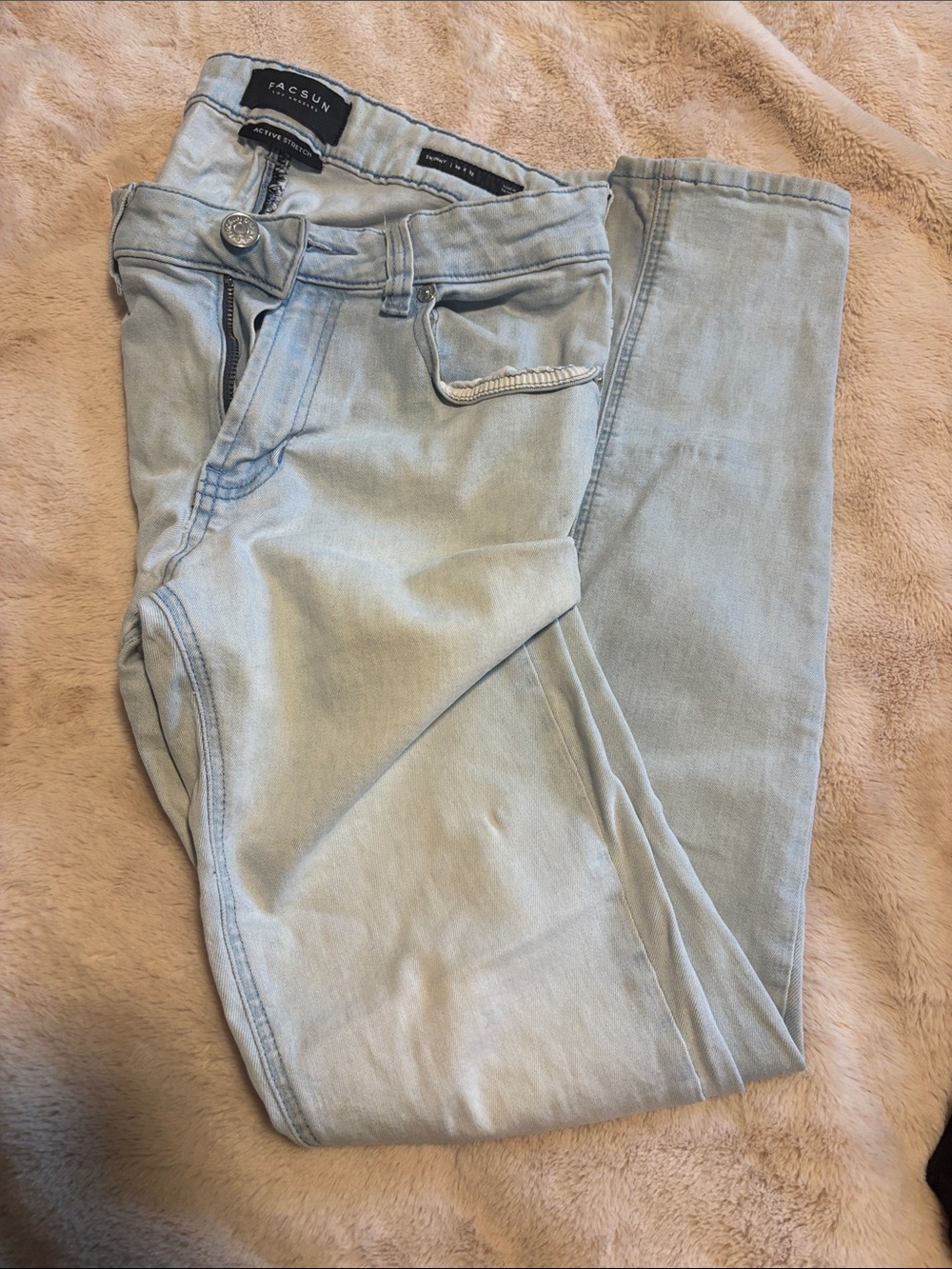 PacSun Light Blue Skinny Jeans for Men